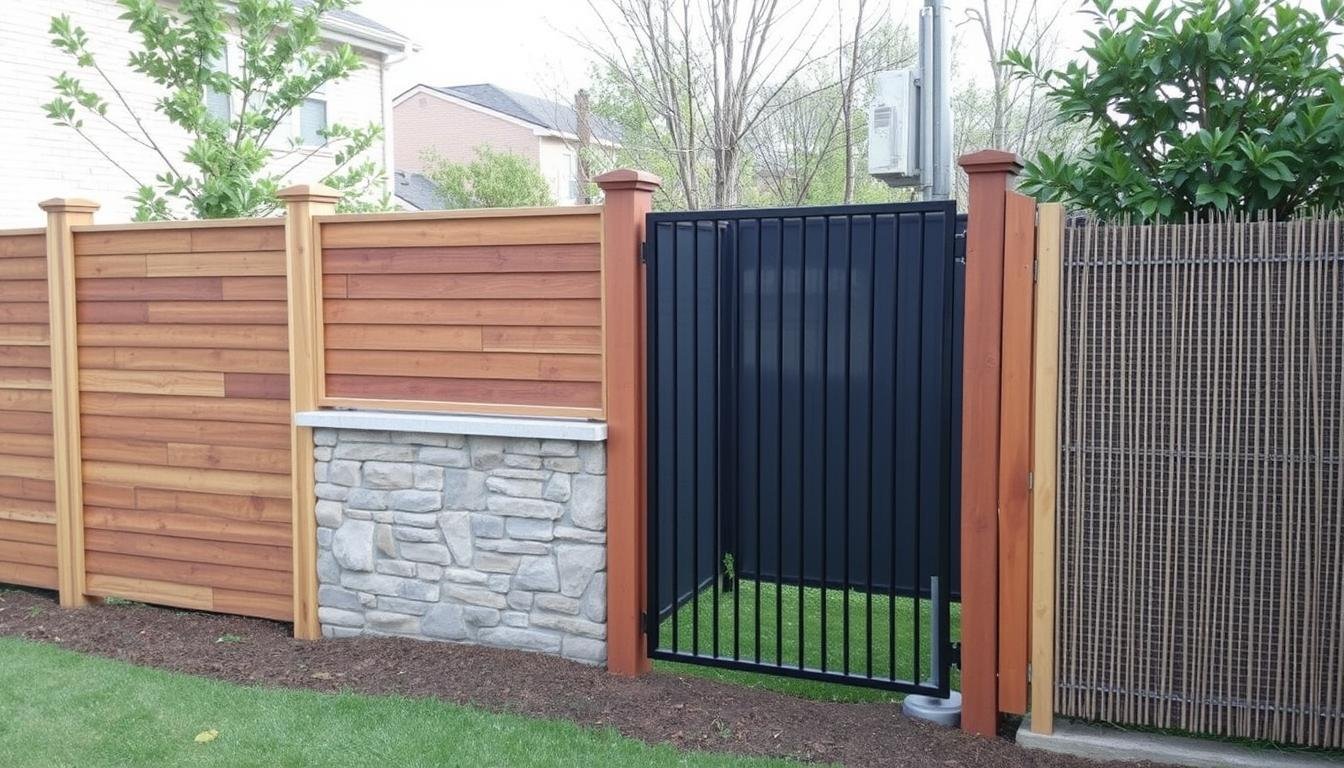 privacy fence materials